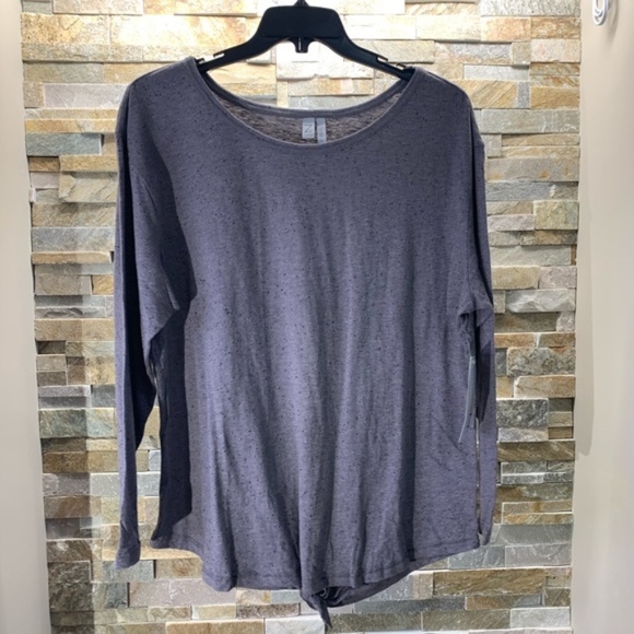 Z By Zella Lay Up Long Sleeve Tee (Plus ) - Picture 3 of 6